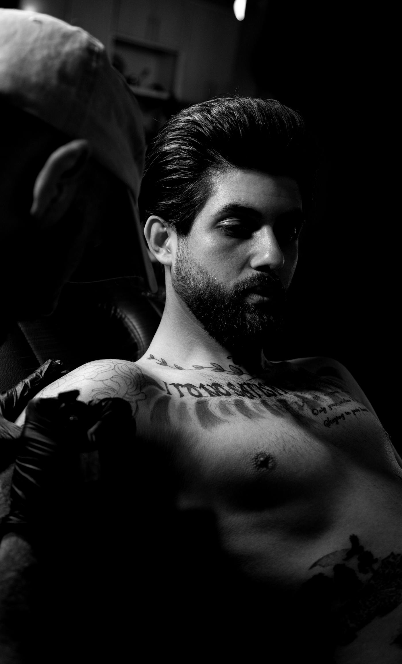 Tattoo-Stimmung im Studio
